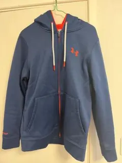 UNDER ARMOUR ネイビー フルジップパーカー SM