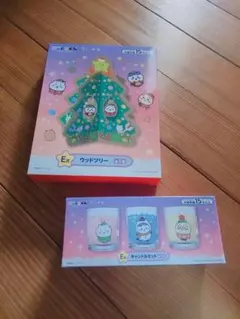 エニマイくじ ちいかわ E賞 ウッドツリー キャンドルセット