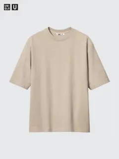 UNIQLO U エアリズムコットンオーバーサイズT ボーダー　XL