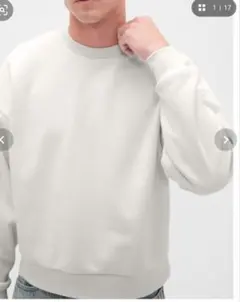 GAP ヴィンテージソフト オーバーサイズ クロップド スウェットシャツ L