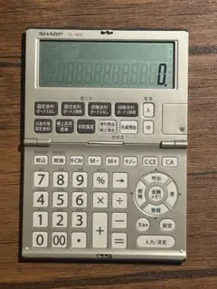 【美品】SHARP 金利電卓　電卓