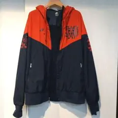 Nike ナイロンジャケットウィンドブレーカー 赤/紺 24　L