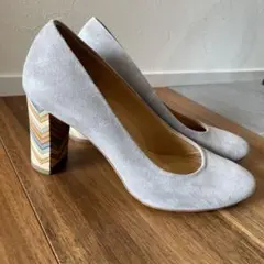 美品 MACKINTOSH PHILOSOPHY グレー パンプス 23cmのサムネイル