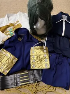 刀剣乱舞 にっかり青江 通常+内番+ウィッグ付きコスプレ衣装セットのサムネイル