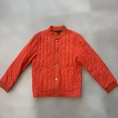 POLO RALPH LAUREN オレンジ キルティングジャケット 130