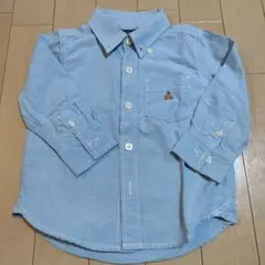 babyGap 12-18ヶ月 長袖シャツ ライトブルー