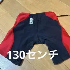 SPEEDO 競泳用水着 黒/赤　130センチ