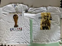 【未使用】1998 FIFAワールドカップ優勝記念Tシャツセット