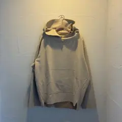 美品　coup de coeur パーカー パーカー ベージュ　オーバーサイズM