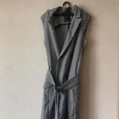 Bershka ワンピース　千鳥格子柄のサムネイル