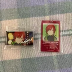 あんスタ　逆先夏目　ESMG アクキー　アクリルブロック