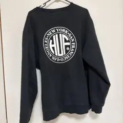 HUF スウェット ブラック クルーネックのサムネイル