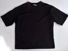 UNIQLO ユニクロ エアリズム 黒 Tシャツ Lサイズ