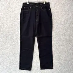 【新品】 コムルヴァンオム ストレッチ ブラック デニム パンツ ジーンズ 85のサムネイル