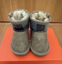 Harris Tweed ハリスツイード ムートンブーツ 13cmのサムネイル