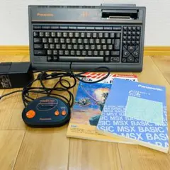 ミ*イ様 Panasonic　MSX2 FS-A1 ブラック　動作未確認　説明書 MSX2】Panasonic FS-A1F 動作確認 