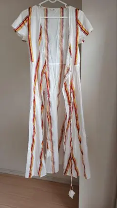 SLY ストライプ ロングカーディガン