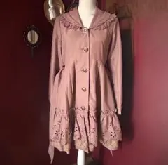 トレンチコート　ピンク　axesfemme アクシーズファム　長袖　ロング