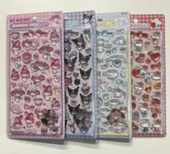 正規品 ボンボンドロップシール サンリオ 4枚セット
