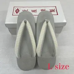 菱屋謹製 カレンブロッソ草履 Lサイズ