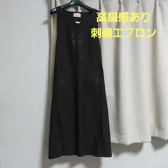 新品インド綿 エプロンドレス エプロンワンピース　刺繍エプロン　２ウェイエプロンのサムネイル
