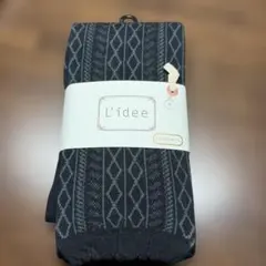 未使用！L'idee 10分丈レギンス ブラック M-L