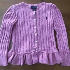 ラルフローレン　カーディガン　120センチ