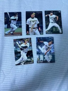 阪神タイガース　福留孝介　伊藤将司　金本知憲　高山俊　等　プロ野球カードセット