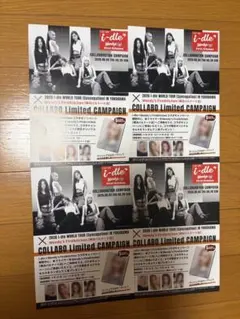 IDLE 웬디의 콜라보레이션 방문객 한정 전단지
