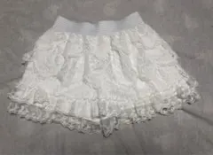 希少フリルスカパン　LIZ LISA 系　axes femme風レースキュロット