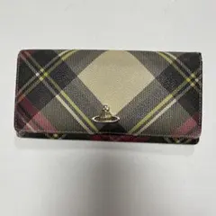 William Westwood 二つ折り財布 チェック柄
