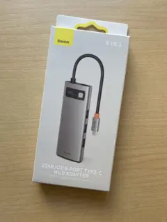 Baseus 6in1 USB-C ハブ HDMI Type-C アダプター