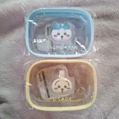 ちいかわ　ぷっくりクリアミニポーチ