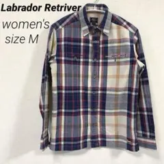 ☆SALE☆【Labrador Retriever】長袖 チェック柄シャツのサムネイル