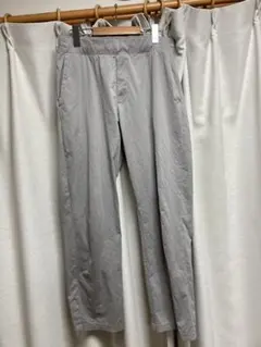 ユニクロ　ジョガーパンツ　グレー イージーパンツ ウエストゴム