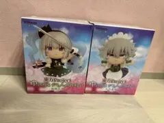東方Project ゆっくり風デフォルメフィギュア十六夜咲夜　魂魄妖夢2体セット