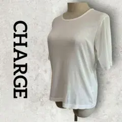 CHARGE レナウン 半袖Tシャツ クルーネックTシャツ (М) 白 タグ付きのサムネイル