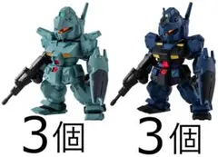 ガンダムコンバージ ジムカスタム ＆ ジムクゥエル 計6個