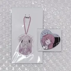 恋せよまやかし天使ども くじメイト ハート缶バッジ