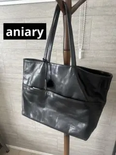 aniaryアンティーク レザー牛革 本革ビジネス通勤メンズトートバッグ日本製
