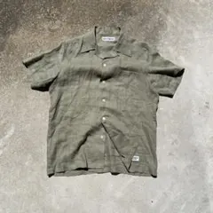 Takuma tozuka様専用】STUSSY リネン オープンカラーシャツ - メルカリ
