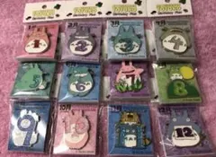 ジブリ となりのトトロ 誕生月ピンズ 全種セット