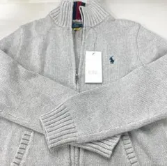 ★私物断捨離様 専用★ポロラルフローレンニットカーディガン(グレー)M10-12