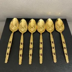 エインズレイ オーチャードゴールド スプーン 5本 - メルカリ
