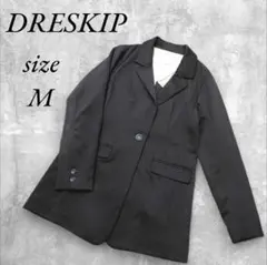 DRESKIPドレスキップ ワールド テーラードジャケット M レーヨン混のサムネイル