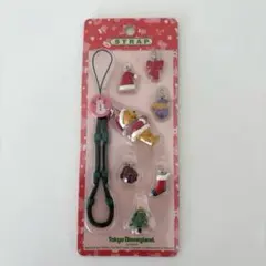 【激レア・未開封】東京ディズニーランド　くまのプーさん　クリスマス　ストラップ