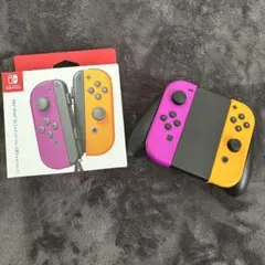 Nintendo Switch Joy-Con ネオンパープル/ネオンオレンジ