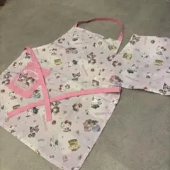 サンリオ　エプロン 110サイズ　女の子