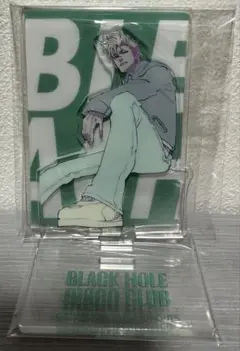 BLEACH グリムジョー　アクスタ　缶バッジ　ランドマーク　カフェ　② 即購入可】ブリーチ BLEACH 横浜 ランドマーク 缶バッジ グリム