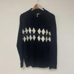 90s 00s バートン　BURTON ジップアップニット　ドライバーズのサムネイル